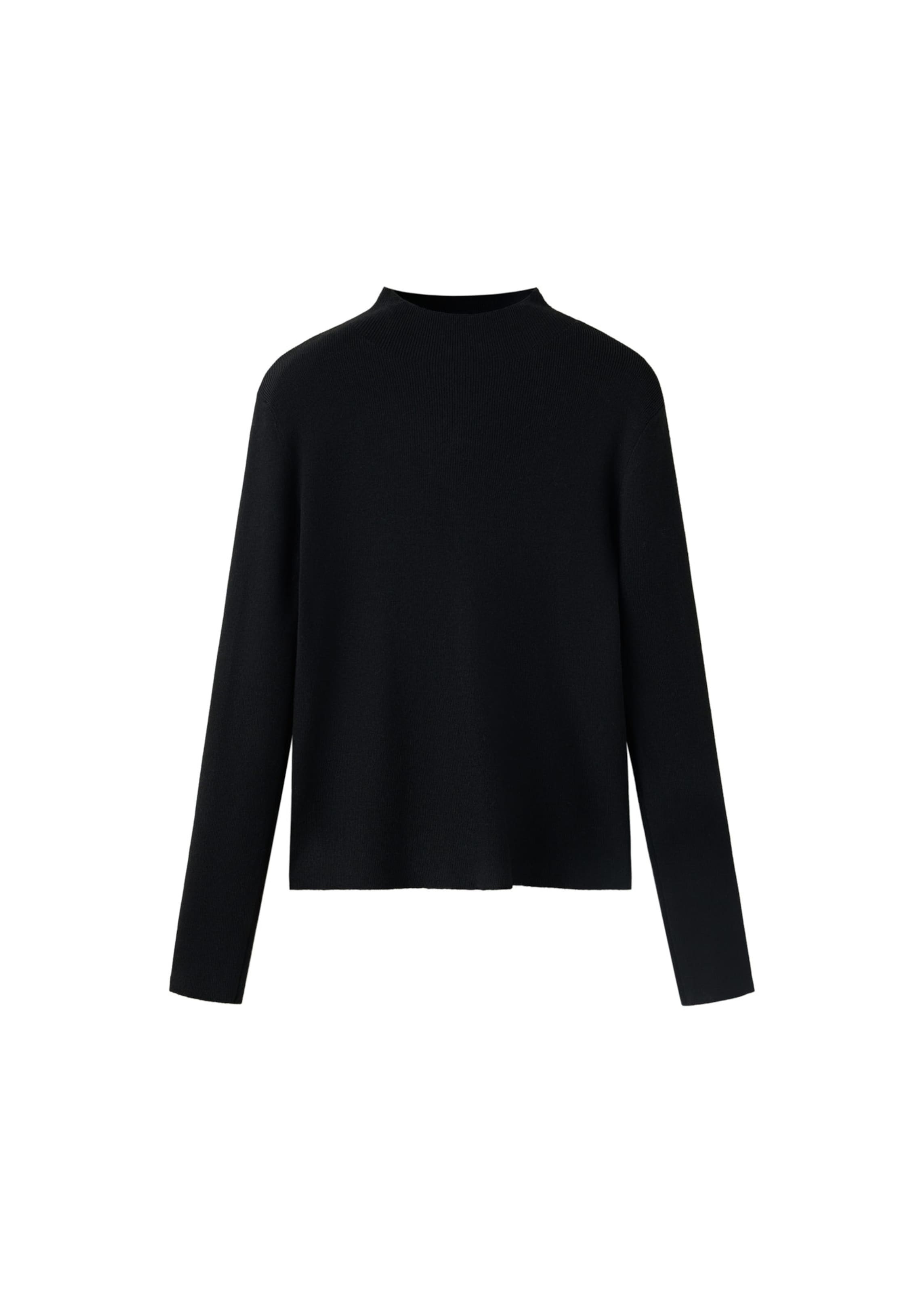 MANGO Sweater 'HIELO' in Black: front