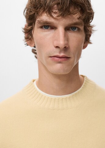 MANGO MAN Sweater 'lory' in Yellow