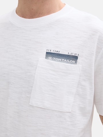 TOM TAILOR Shirt in Wit