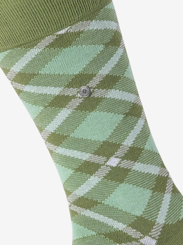 BURLINGTON Socks 'Tartan' in Green: front