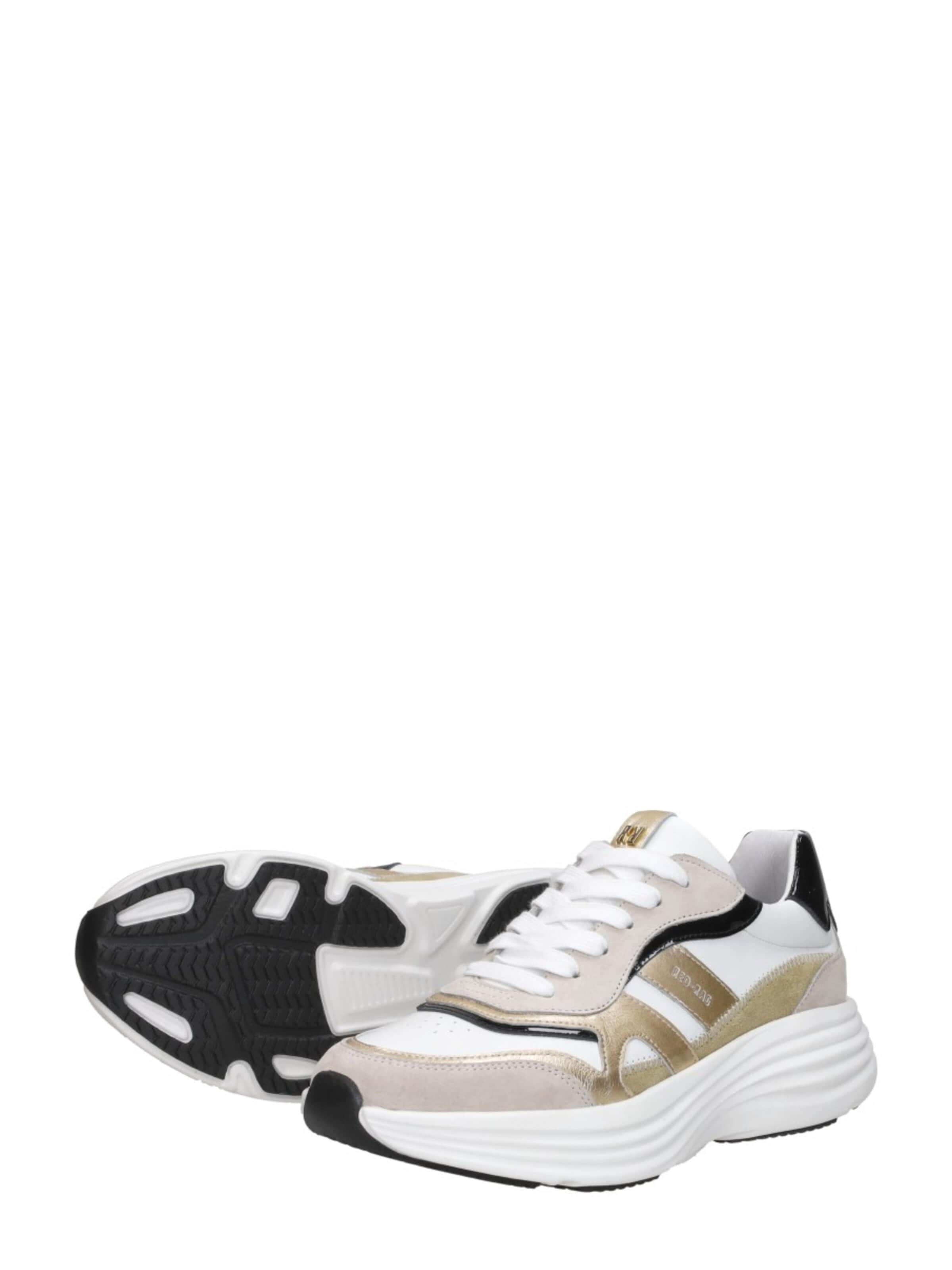 Red-Rag Sneakers 'Sneakers Laag' in Beige