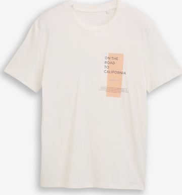 TOM TAILOR DENIM Shirt in White: front