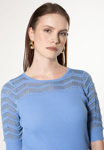 Pullover di Influencer in blu