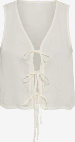 LSCN by LASCANABluza - bijela boja: prednji dio