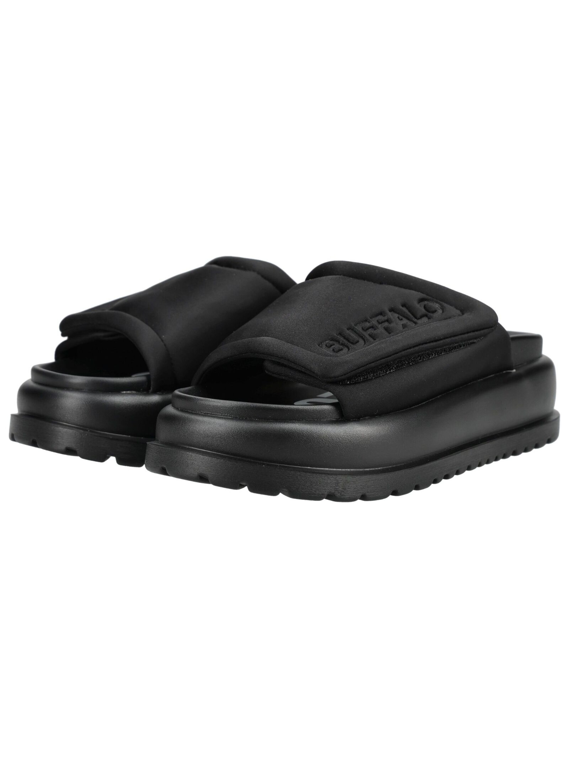 BUFFALO Pantolette in Schwarz