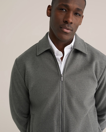 WE Fashion Вязаная кофта в Серый