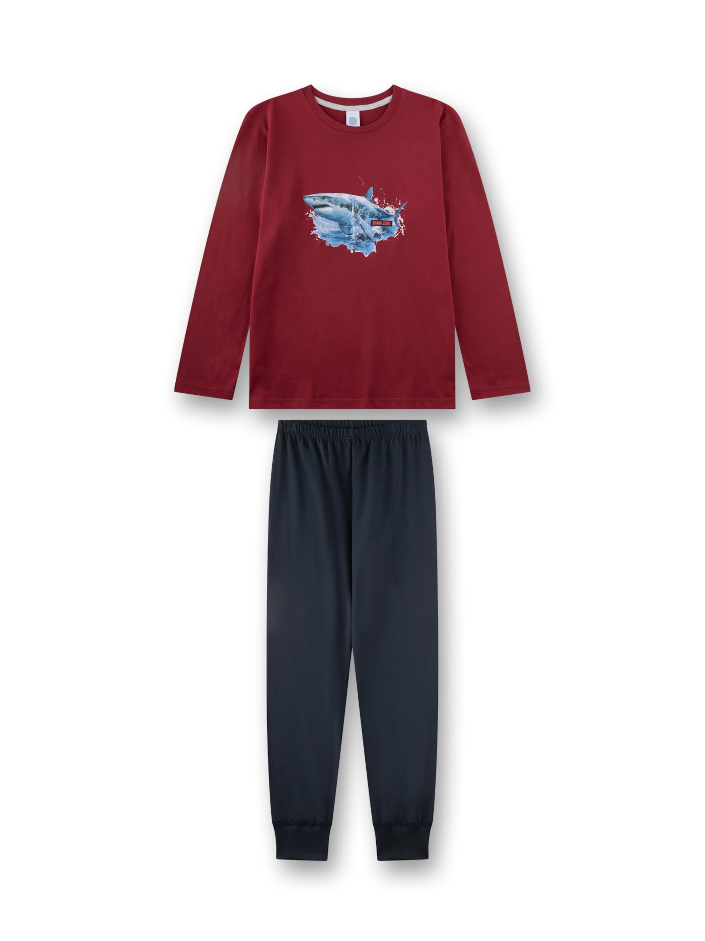 Sanetta Schlafanzug in Blau: Vorderseite