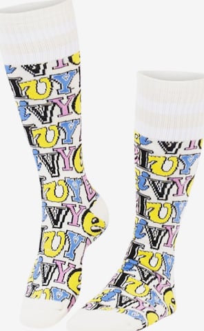 Eivy Socken in Weiß: Vorderseite
