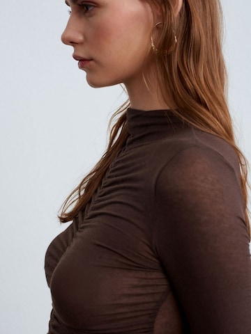 Dilvin Shirt in Brown