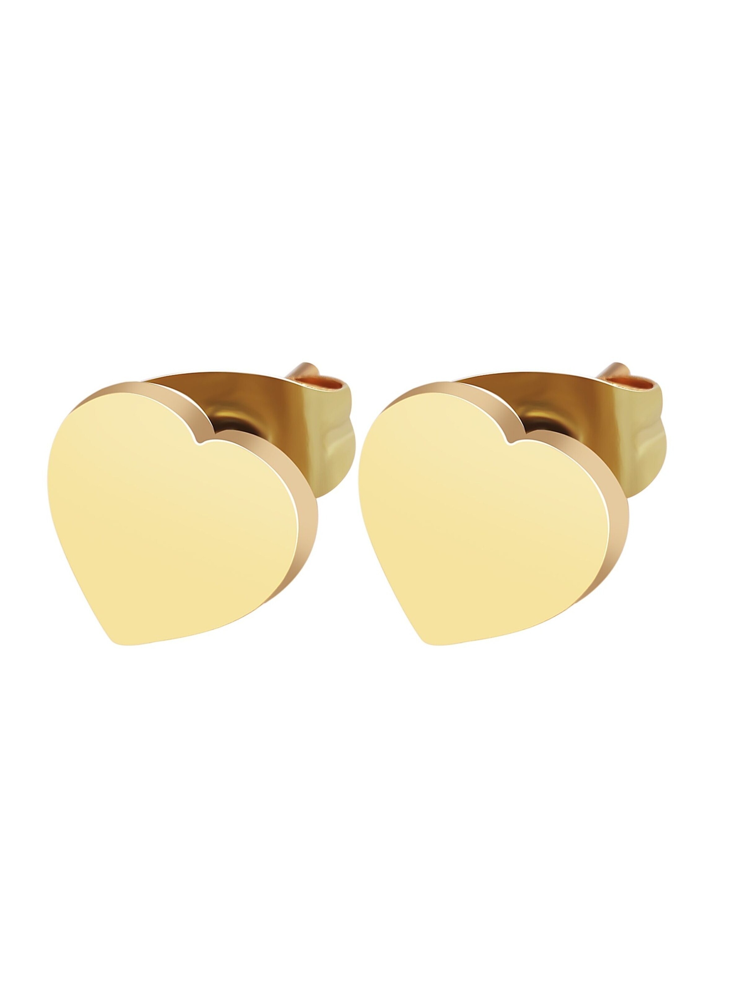Akzent Earrings 'Nessi, hautverträglich' in Gold