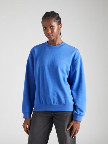 Monki Sweatshirt in Blau: predná strana