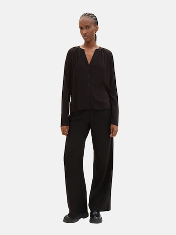 TOM TAILOR DENIM Blouse in Black