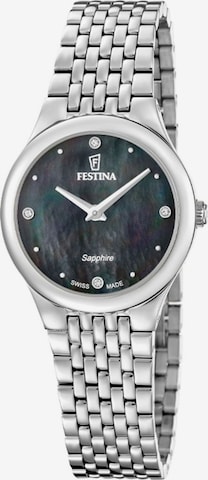Montre à affichage analogique FESTINA en noir : devant