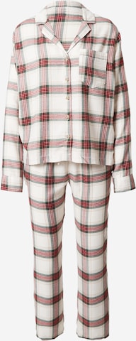 Gilly Hicks Pyjama in Wit: voorkant