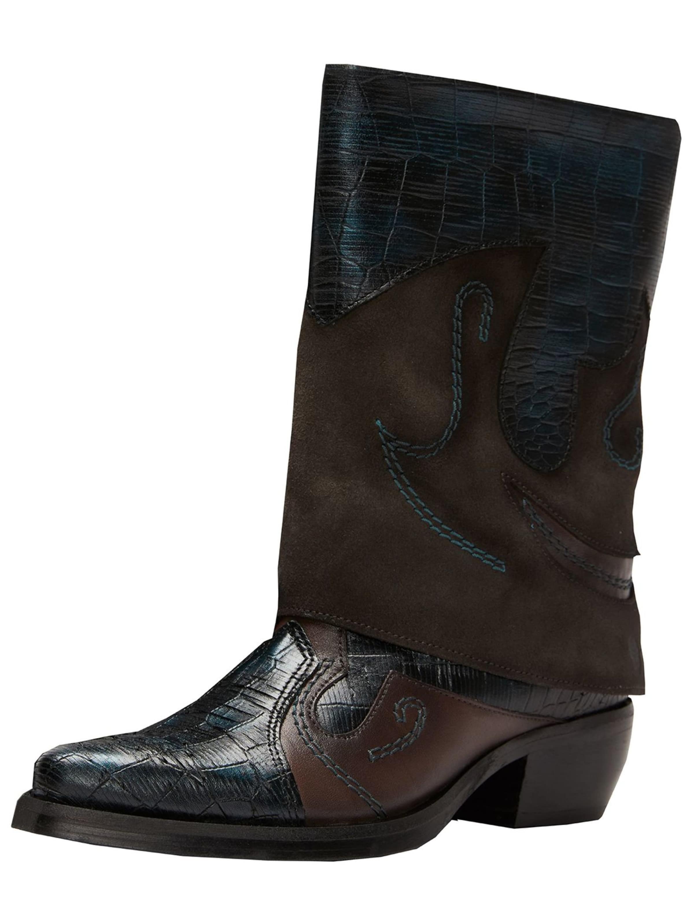 Bottes de cowboy 'Creta ' FELMINI en marron : devant