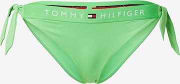 Slip costum de baie de la Tommy Hilfiger Underwear pe verde: față