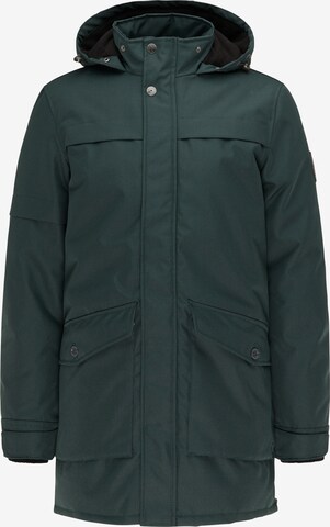 Petrol Industries Winterparka in Groen: voorkant