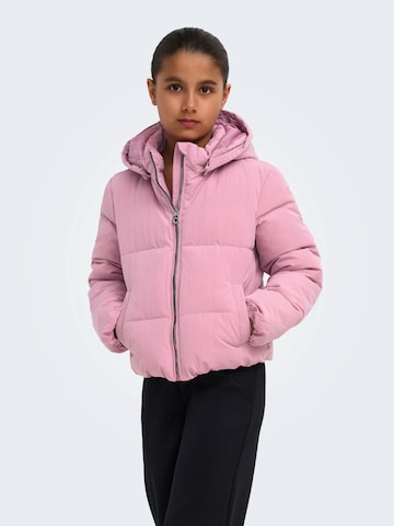 ONLY GIRLS Jacke 'KOGDolly' in Pink: Vorderseite