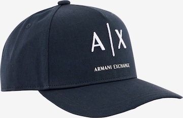 ARMANI EXCHANGE Hætte i blå: forside