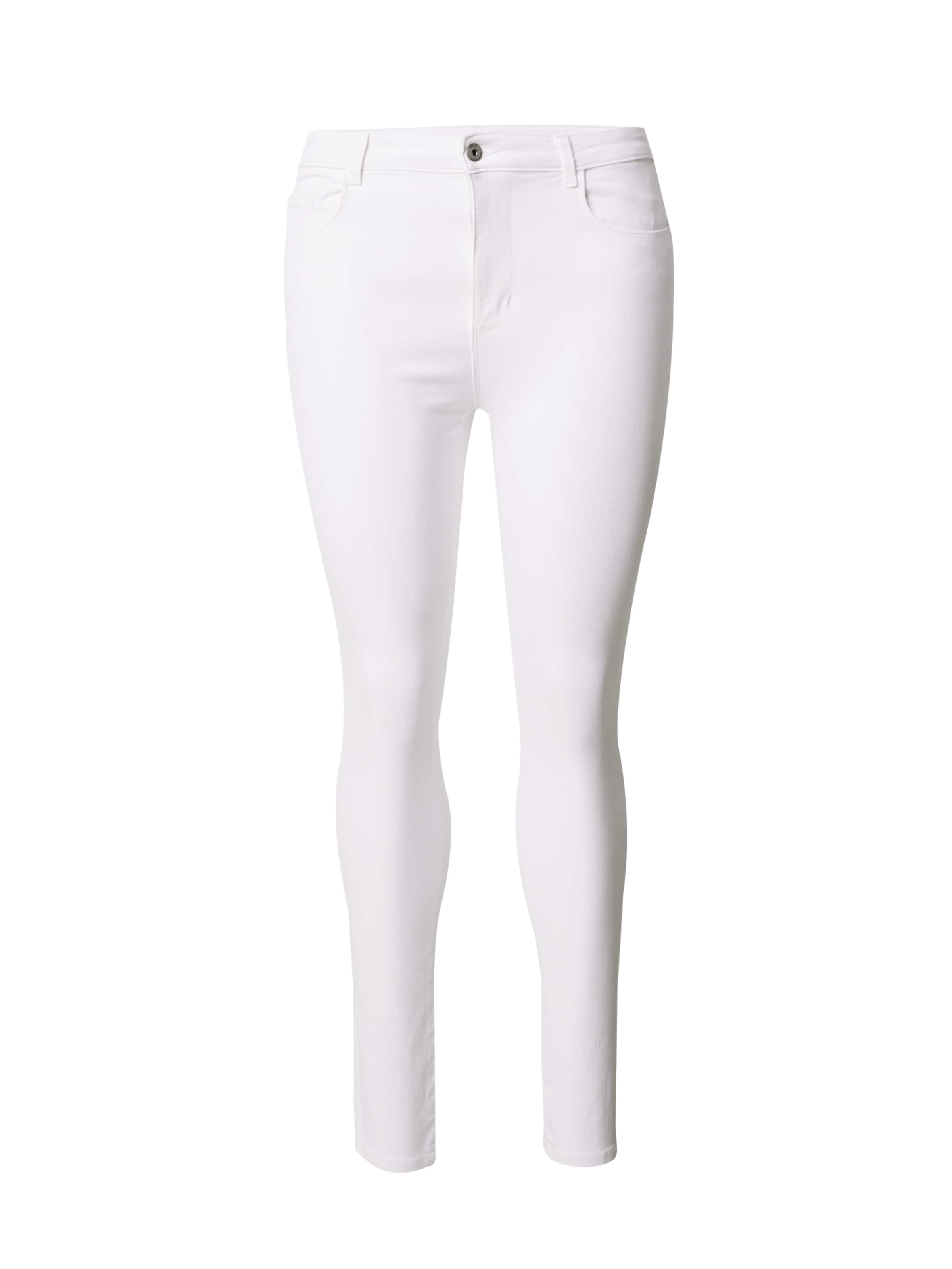 ONLY Carmakoma Jeans 'Augusta' in White: front