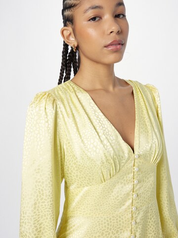 Robe-chemise 'DAHLIA' Olivia Rubin en jaune