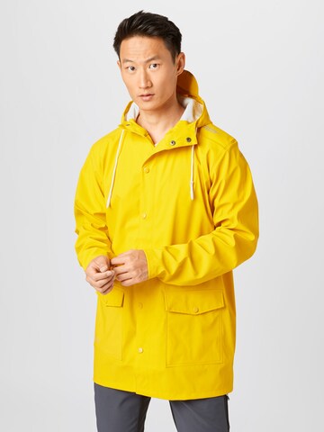 Weather Report Outdoor jacket 'Erik' in Yellow: front