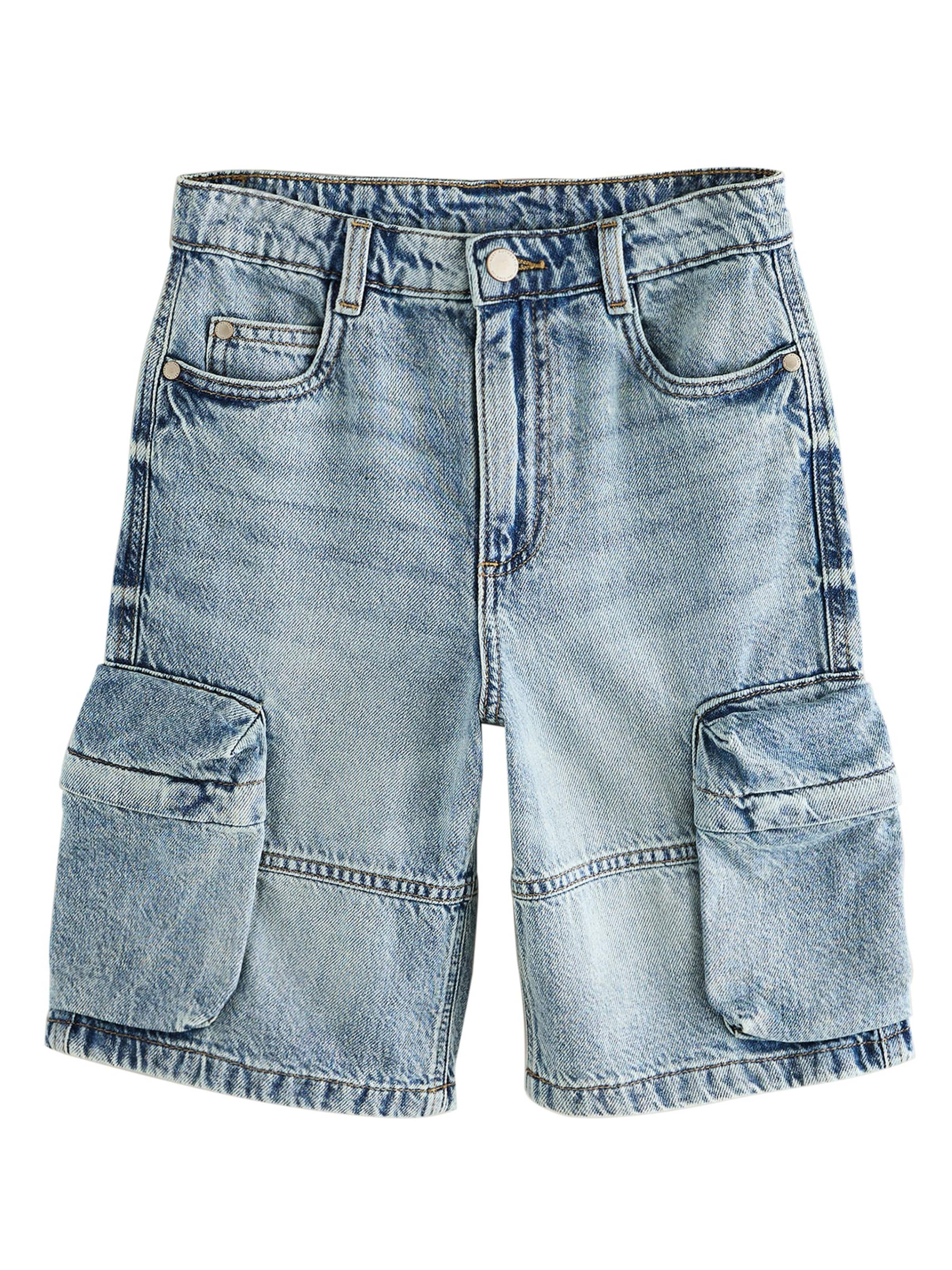 Next Loosefit Housut 'Jort' värissä sininen: etupuoli