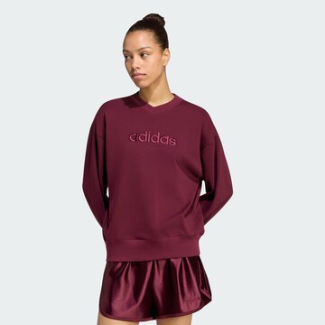 ADIDAS SPORTSWEAR Urheilullinen collegepaita 'Seasonal Essentials' värissä punainen: etupuoli