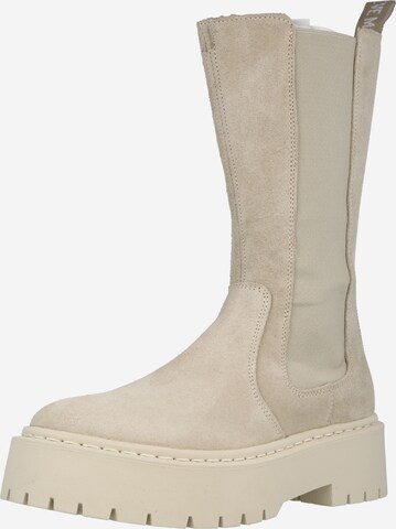 STEVE MADDEN Chelsea Boots 'VIVIANNE' in Beige: front