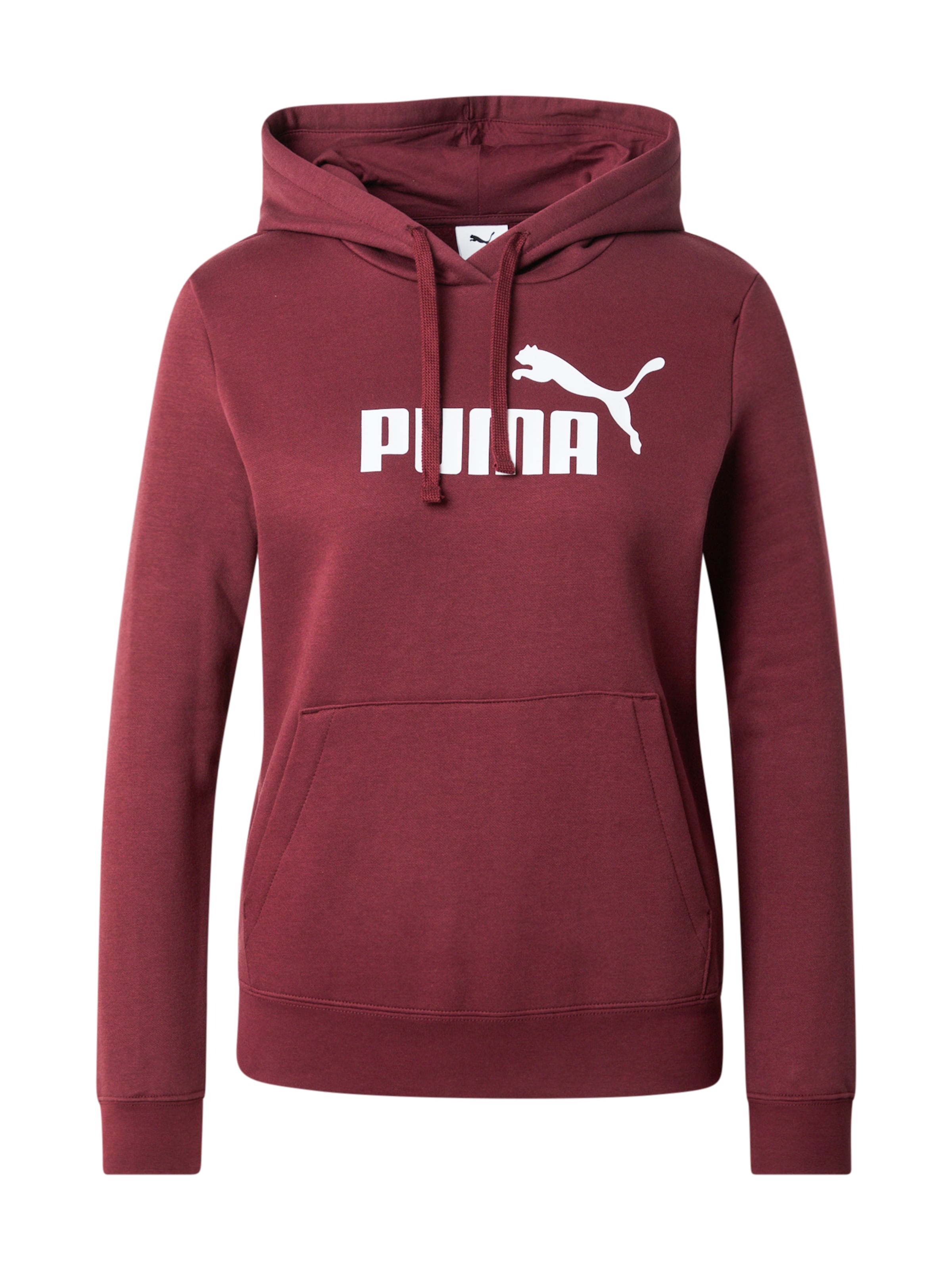 PUMA Bluzka sportowa 'Ess No. 1' w kolorze czerwony: przód