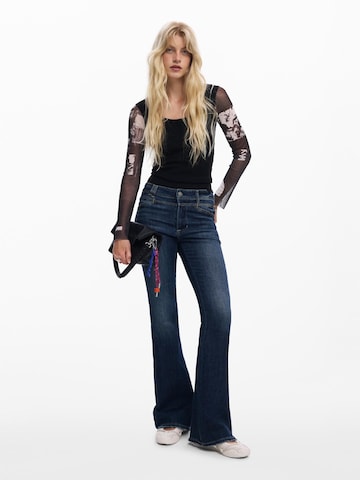 Desigual Тениска в черно