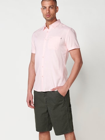 Regular fit Camicia di KOROSHI in rosa