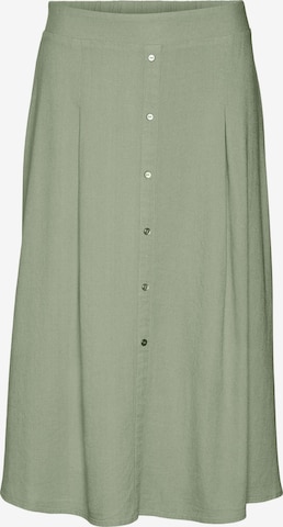 VERO MODA Spódnica 'JESMILO' w kolorze zielony: przód