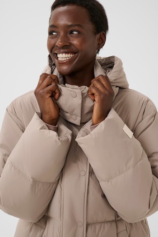 Manteau mi-saison 'PWSaba' Part Two en beige