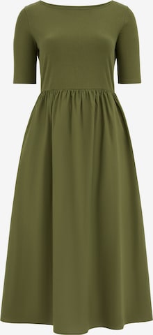 WE FashionHaljina - zelena boja: prednji dio