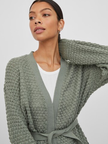 VILA Knit cardigan 'Liomy' in Green