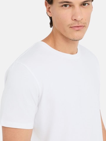 T-Shirt 'LIU JO UOMO T-SHIRT BASICCONTRA T-SHIRT' Liu Jo en blanc