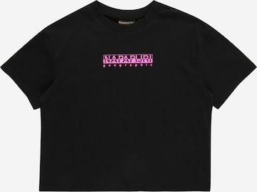 T-Shirt NAPAPIJRI en noir : devant