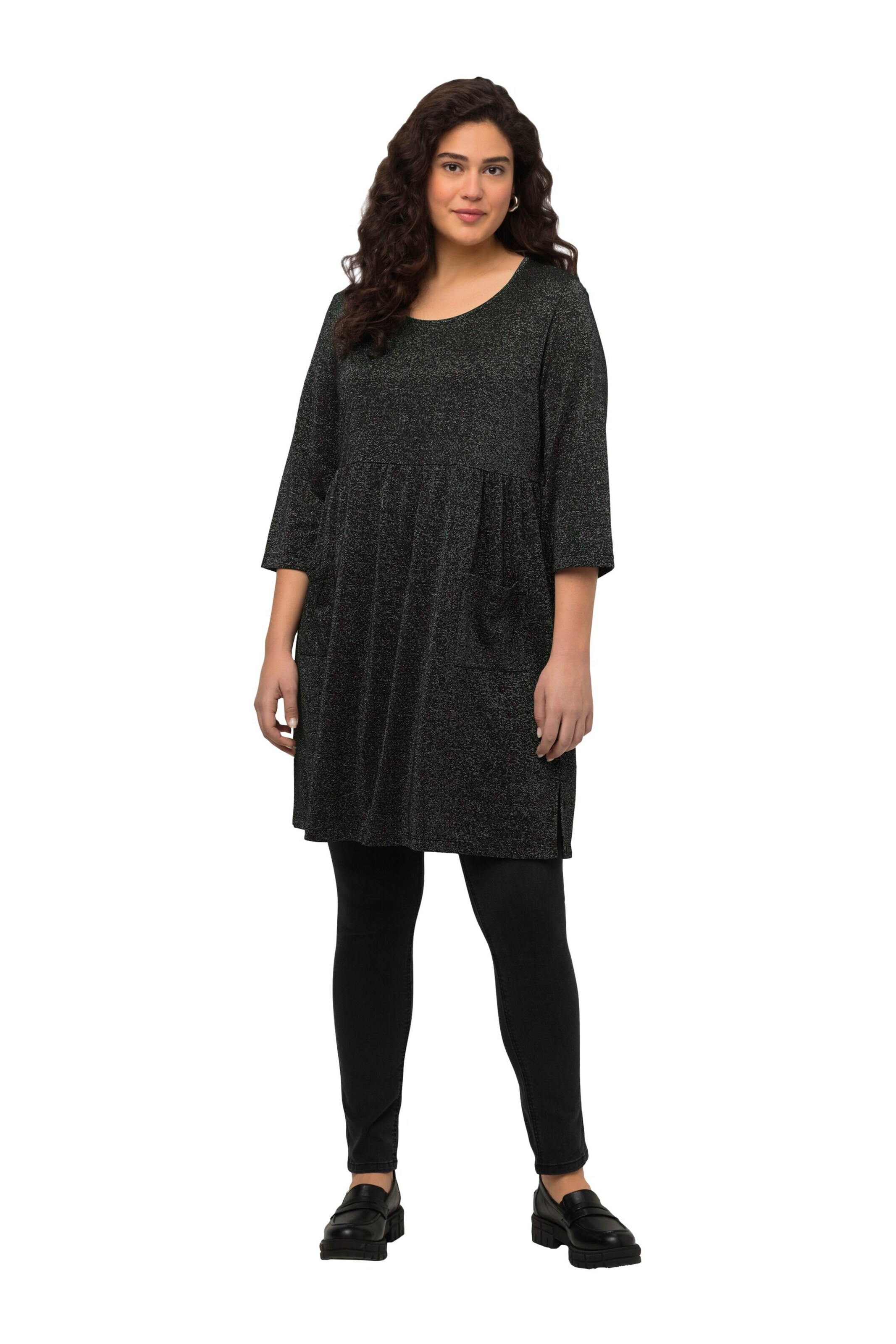 T-shirt Ulla Popken en noir