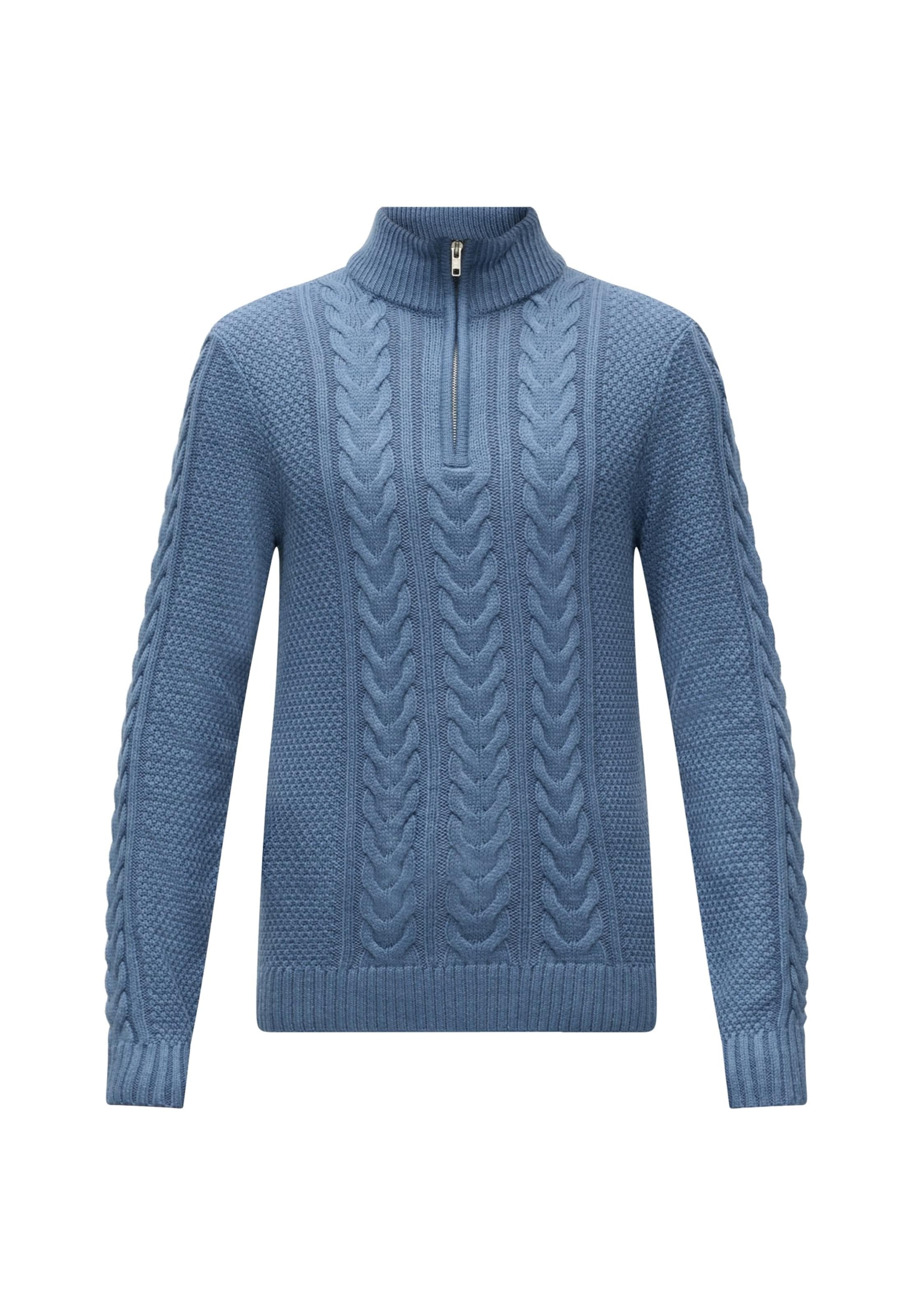 BLEND - Jersey 'BHBASIM' en azul: frente
