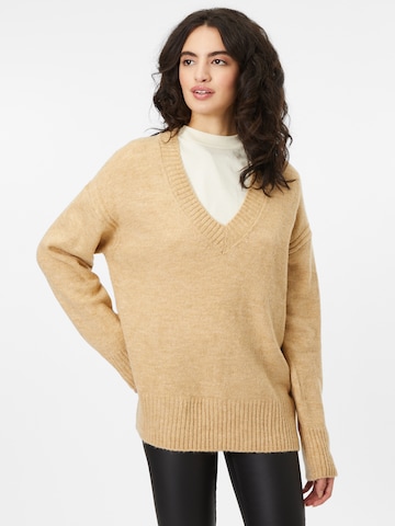 Mavi Sweater in Beige: front