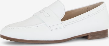 GABOR Classic Flats in White: front