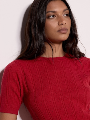 T-shirt ' ' Apricot en rouge