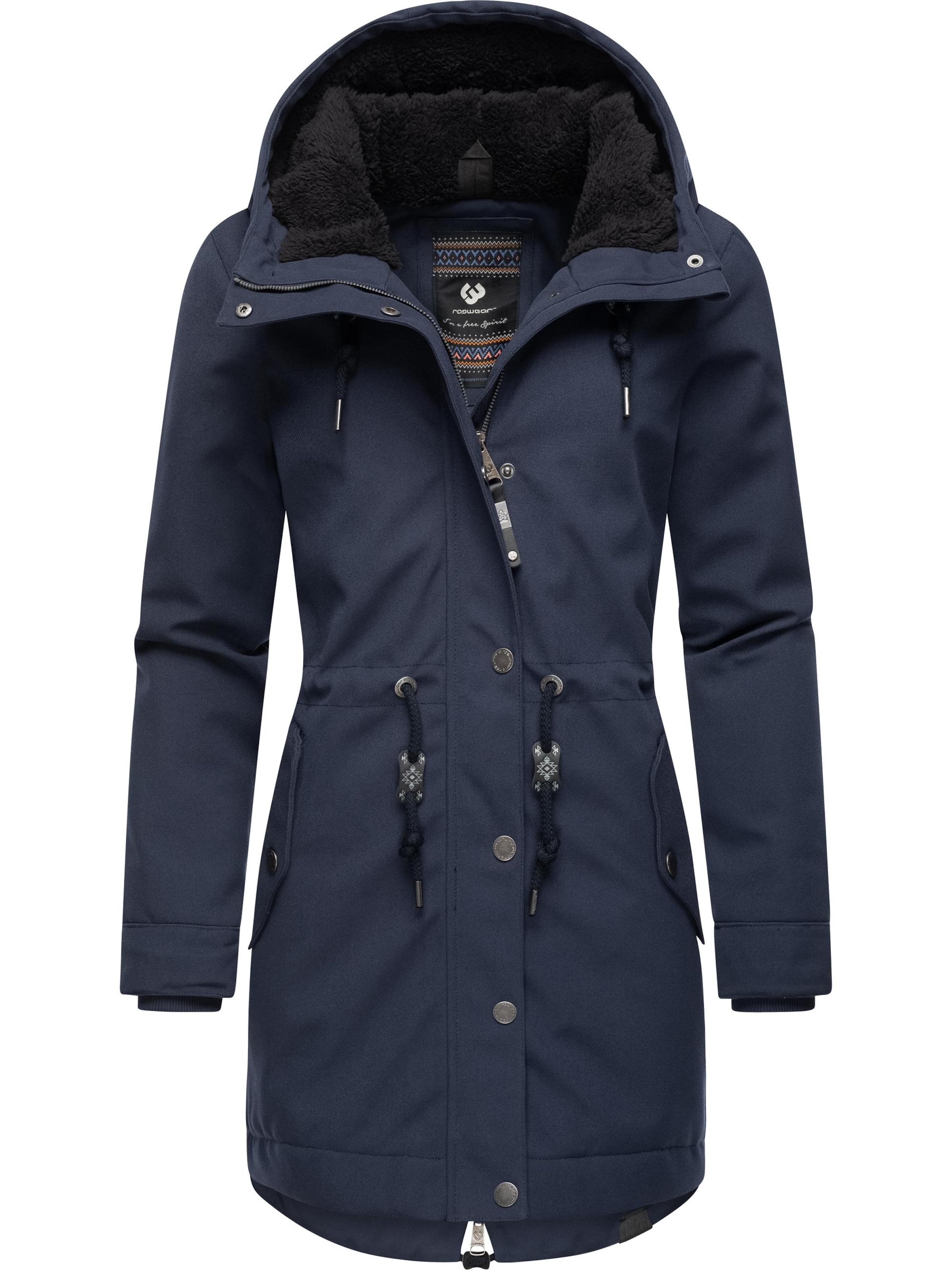 Ragwear Winter jacket 'Canny' in Blue