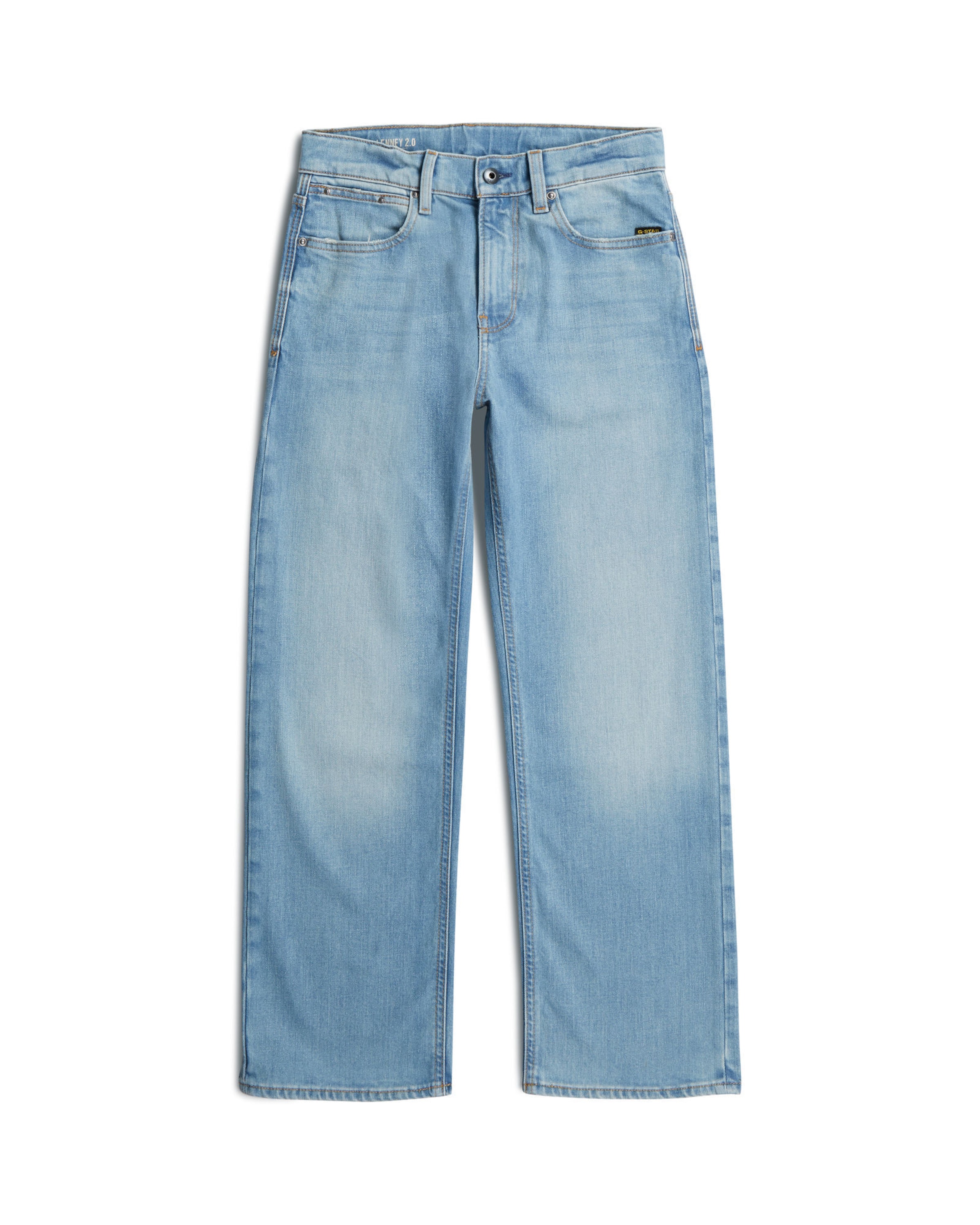 G-STAR Regular Jeans 'Boys Lenney Bootcut 2.0 Jeans' in Blauw: voorkant
