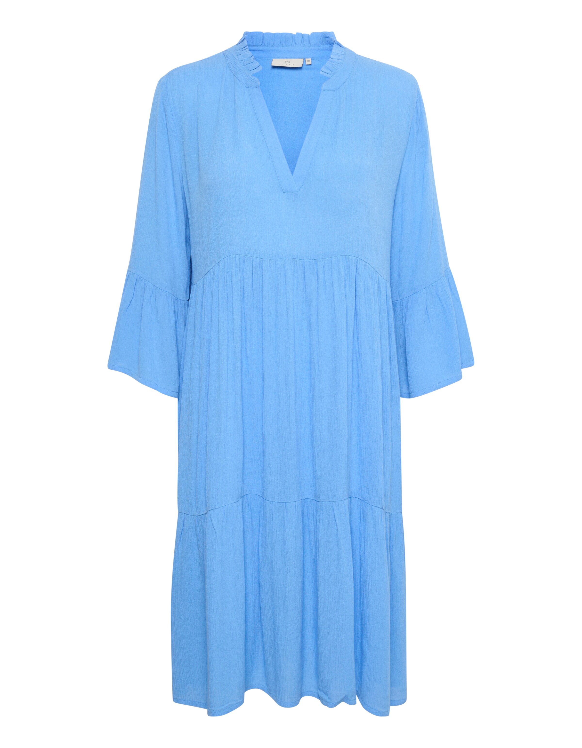 Kaffe Blusekjole 'marianah' i blå: forside