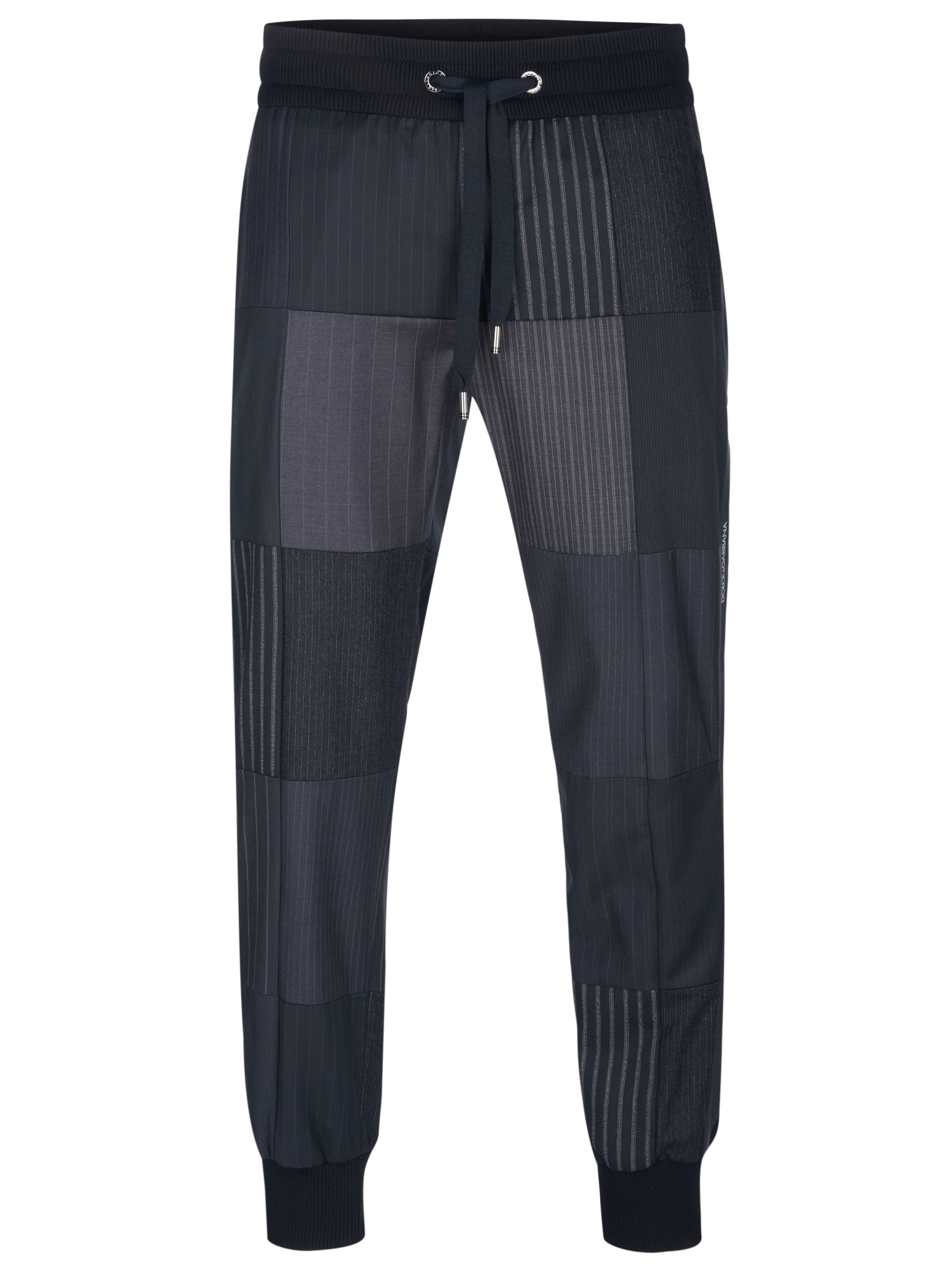 DOLCE & GABBANA Skinny Hose in Schwarz: Vorderseite