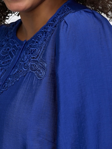 ONLY Carmakoma Blouse in Blue