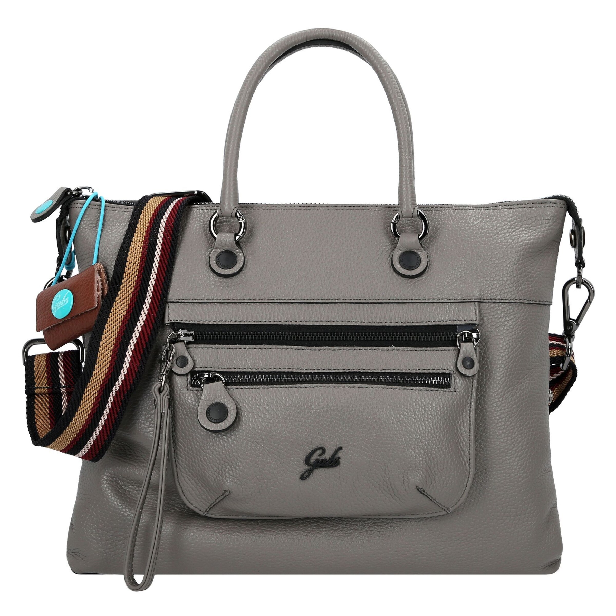 Gabs Handtas 'Lavinia' in Grijs: voorkant