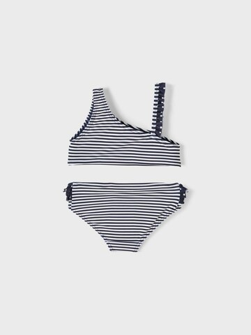 NAME IT Bustier Bikini 'Zanana' in Blau